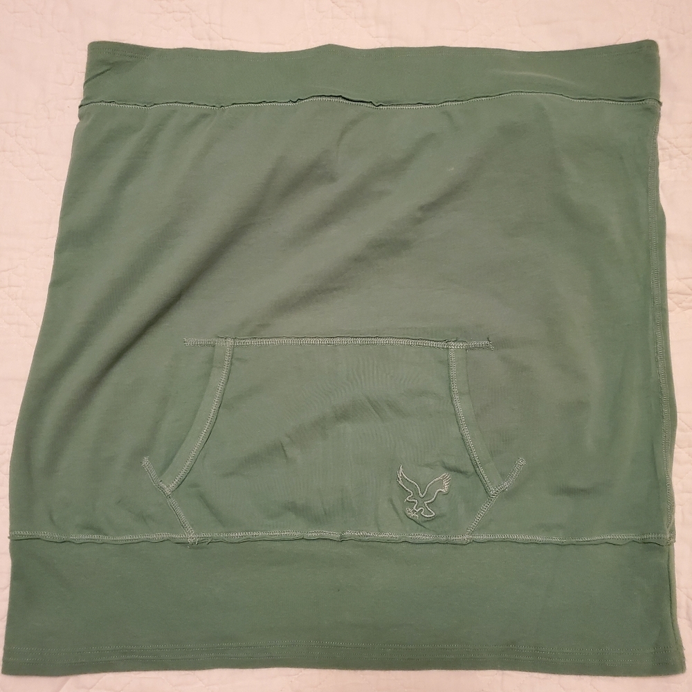 American Eagle Outfitters green tube top